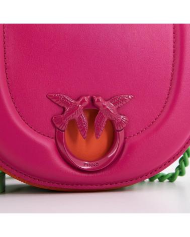 BORSA PINKO LOVE ROUND CLICK MINI V ROSA OR8B OR8B