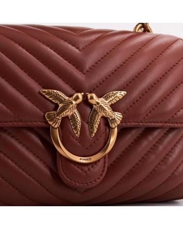 -PINKO-BOLSOS-MUJER-MODELO-LOVE-LADY-PUFF-MINI-CL-COLOR-MARRON-L84Q