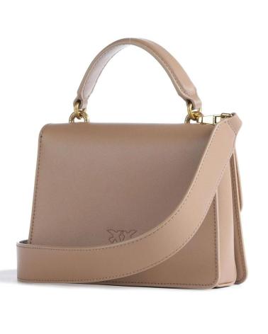 -PINKO-BOLSOS-MUJER-MODELO-LOVE-ONE-TOP-HANDLE-MIN-COLOR-NUDE-O81Q