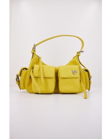 -PINKO-BOLSOS-MUJER-MODELO-CARGO-BAG-COLOR-AMARILLO-H85N