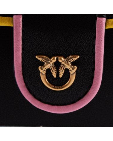PINKO CARTERAS MUJER MODELO CARD HOLDER POCKET COLOR NEGRO Z99Q