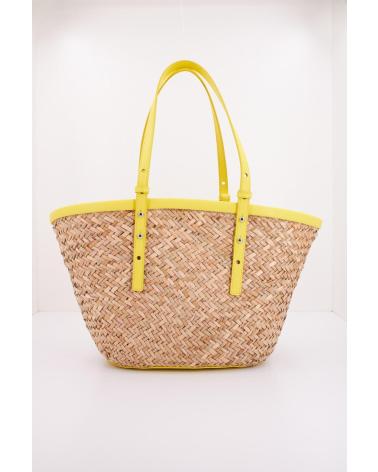 Borse-trachten-da-donna-PINKO-BOLSOS-MUJER-MODELO-LOVE-SUMMER-BASKET-COLOR-AMARILLO-O9YB