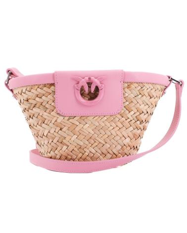 Borse-trachten-da-donna-PINKO-BOLSOS-MUJER-MODELO-LOVE-SUMMER-BUCKET-COLOR-ROSA-CP1B