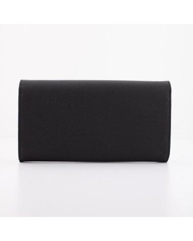 MENBUR 85712M BLACK CLUTCH BAG WITH METAL CLASP BLACK