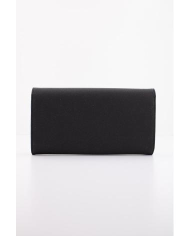 MENBUR 85712M BLACK CLUTCH BAG WITH METAL CLASP BLACK