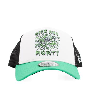 CAPPELLINO NEW ERA RICK E MORTY BIANCO BRGHTGREE BRGHTGREE