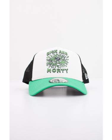 CAPPELLINO NEW ERA RICK E MORTY BIANCO BRGHTGREE BRGHTGREE
