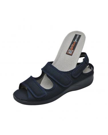 Calzado de casa de Mujer D`CUTILLAS DOCTOR CUTILLAS 21821 ZAPATILLA DE CASA SLIPPER PARA PLANTI MARINO