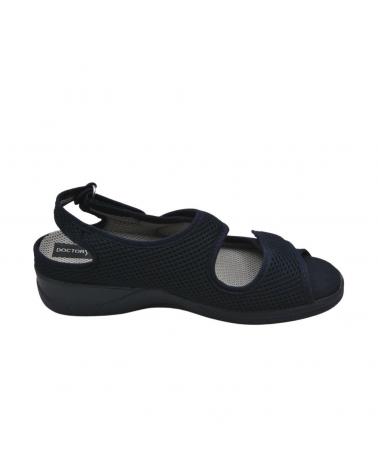 Calzado de casa de Mujer D`CUTILLAS DOCTOR CUTILLAS 21821 ZAPATILLA DE CASA SLIPPER PARA PLANTI MARINO