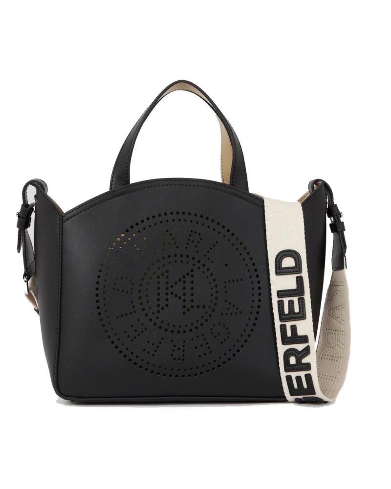 Sacs-pour-femmes-KARL-LAGERFELD-BOLSOS-MUJER-MODELO-K-CIRCLE-COLOR-NEGRO-999-BLK