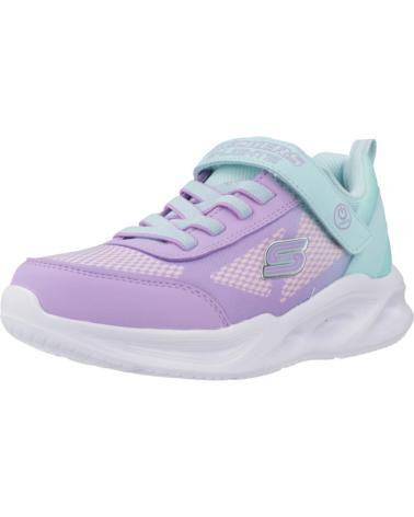 SKECHERS ZAPATILLAS NINA MODELO SOLA GLOW COLOR VIOLETA TQLV