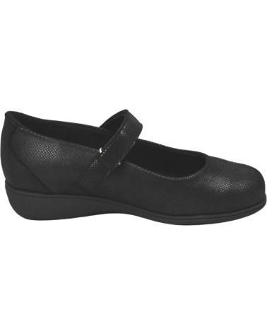 Zapatos de Mujer D`CUTILLAS DOCTOR CUTILLAS - 44847 MERCEDITA DE PLANTILLA EXTRAIBLE PA NEGRO