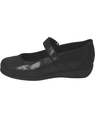Zapatos de Mujer D`CUTILLAS DOCTOR CUTILLAS - 44847 MERCEDITA DE PLANTILLA EXTRAIBLE PA NEGRO