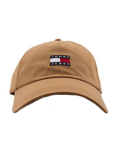 -TOMMY-JEANS-GORRAS-MUJER-MODELO-HERITATGE-CORE-5-PANEL-C-COLOR-MARRON-CL-RBC