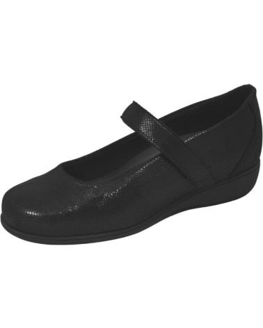 Zapatos de Mujer D`CUTILLAS DOCTOR CUTILLAS - 44847 MERCEDITA DE PLANTILLA EXTRAIBLE PA NEGRO