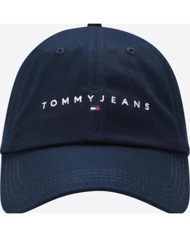 CASQUETTE TOMMY HILFIGER TJW LINEAR LOGO 6 PANEL CAP BLEU MARINE C1G C1G