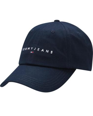 CASQUETTE TOMMY HILFIGER TJW LINEAR LOGO 6 PANEL CAP BLEU MARINE C1G C1G