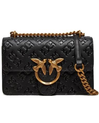 -PINKO-BOLSOS-MUJER-MODELO-LOVE-ONE-MINI-DC-COLOR-NEGRO-Z99Q