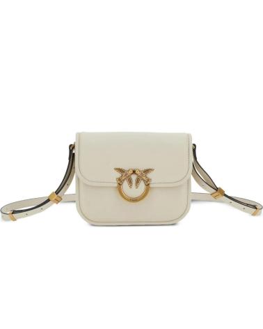 PINKO LOVE BOX BAG FL M UMHÄNGETASCHE WEISS Z14Q Z14Q