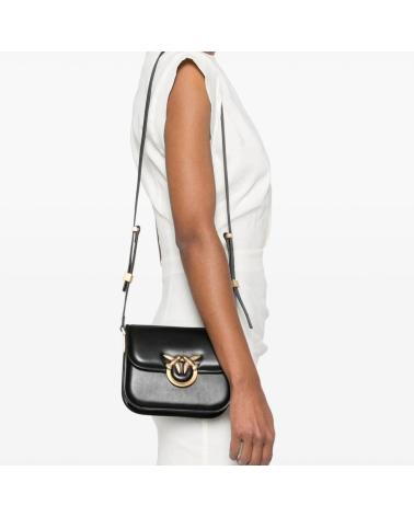 BOLSA A TIRACOLO PINKO LOVE BOX BAG FL M PRETA Z99Q Z99Q