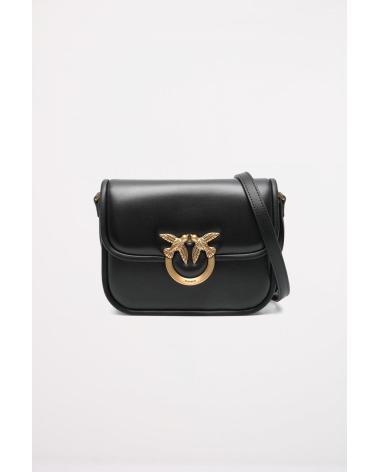BOLSO BANDOLERA PINKO LOVE BOX BAG FL M NEGRO Z99Q Z99Q