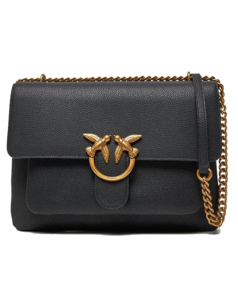-PINKO-BOLSOS-MUJER-MODELO-LOVE-ONE-SOFT-BIG-COLOR-NEGRO-Z99Q
