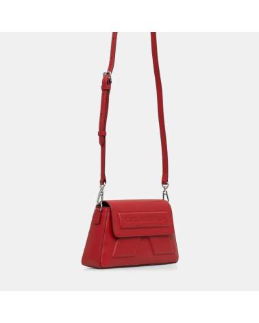 KARL LAGERFELD IKON K SOFT CROSSBODY UMHÄNGETASCHE ROT KLSCRD KLSCRD