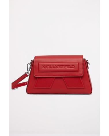 SAC BANDOULIÈRE KARL LAGERFELD IKON K SOFT CROSSBODY ROUGE KLSCRD KLSCRD