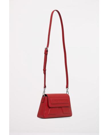 SAC BANDOULIÈRE KARL LAGERFELD IKON K SOFT CROSSBODY ROUGE KLSCRD KLSCRD