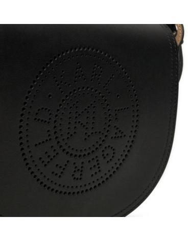 -KARL-LAGERFELD-BOLSOS-MUJER-MODELO-CIRCLE-SADDLE-PERFORTATED-COLOR-NEGRO-BL-BLACK