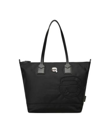 -KARL-LAGERFELD-BOLSOS-MUJER-MODELO-IKON-NYLON-NFT-LG-TOTE-COLOR-NEGRO-BLACK