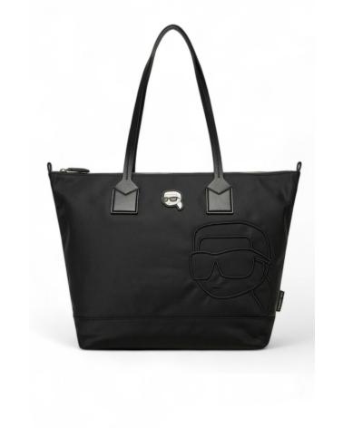 -KARL-LAGERFELD-BOLSOS-MUJER-MODELO-IKON-NYLON-NFT-LG-TOTE-COLOR-NEGRO-BLACK
