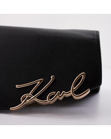 -KARL-LAGERFELD-BOLSOS-MUJER-MODELO-SIGNATURE-CB-WALLET-GP-COLOR-NEGRO-BLKGL-BLKGLD