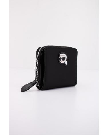-KARL-LAGERFELD-CARTERAS-MUJER-MODELO-IKON-NYLON-MD-BFD-WLLT-COLOR-NEGRO-BLA-BLACK