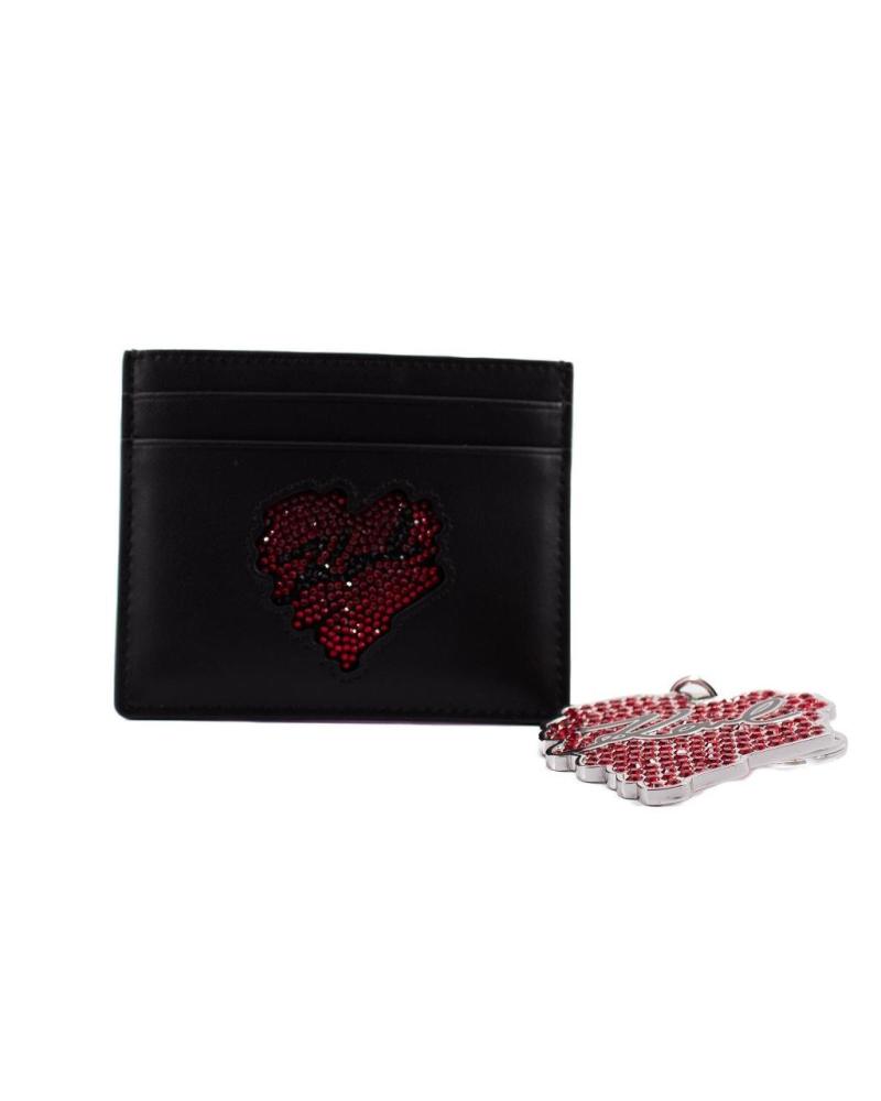 -KARL-LAGERFELD-CARTERAS-MUJER-MODELO-HEARTS-CHKEYCHAIN-GP-COLOR-NEGRO-BLACK