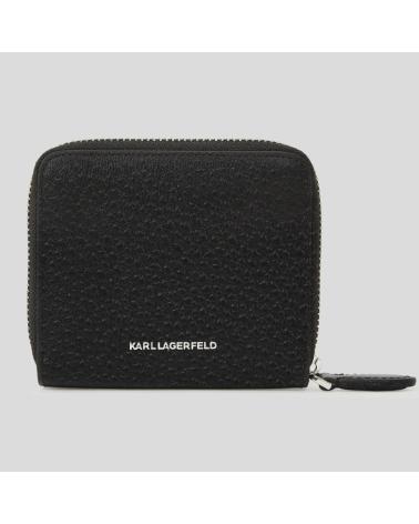 -KARL-LAGERFELD-CARTERAS-MUJER-MODELO-IKON-PEBBLE-MD-BIFOLD-WLLT-COLOR-NEGRO-BLACK