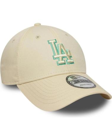NEW ERA GORRAS MUJER MODELO LA DODGERS TEAM OUTLINE CREAM 9FORTY ADJ LTCATE