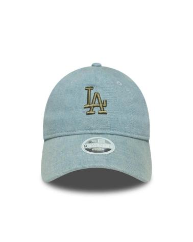 BONÉ NEW ERA LA DODGERS WOMENS MLB DENIM PASTEL BLUE PABNOV AZUL JEANS PASTEL PABNOV