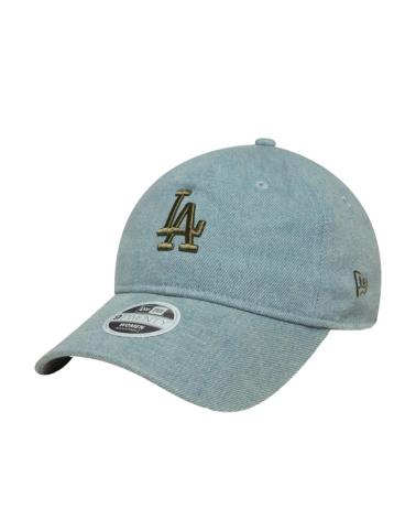 NEW ERA LA DODGERS WOMENS MLB DENIM PASTELLBLAU PABNOV KAPPE PABNOV