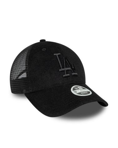 -NEW-ERA-GORRAS-MUJER-MODELO-LA-DODGERS-WOMENS-FABRIC-BLACK-9FORTY-TR-BLK