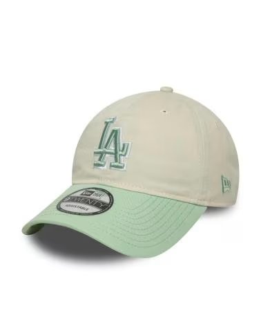 NEW ERA Gorra Los Angeles Dodgers en beige para hombre MULTICOLOR