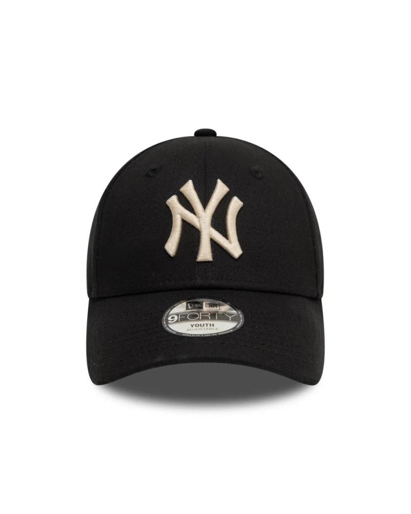 BONÉ NEW ERA 9FORTY LEAGUE ESSENTIAL NEW YORK YANKEES PRETO - NEYYAN BLKSTN BLKSTN BLKSTN
