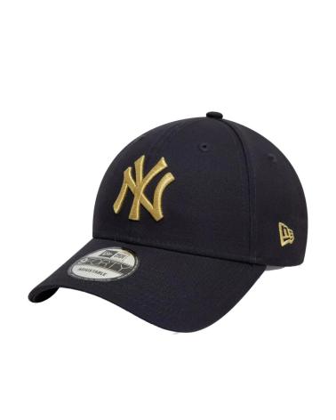 NEW ERA 9FORTY METALLIC NEW YORK YANKEES KAPPE MARINEBLAU GOLDENES LOGO NVYMTG NVYMTG