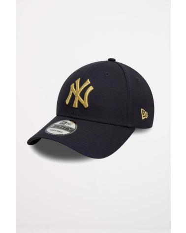 NEW ERA 9FORTY METALLIC NEW YORK YANKEES KAPPE MARINEBLAU GOLDENES LOGO NVYMTG NVYMTG