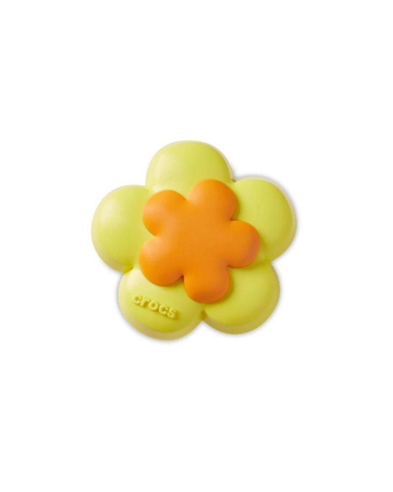 CROCS JIBBITZ FLEUR DOUBLE JAUNE MULTI