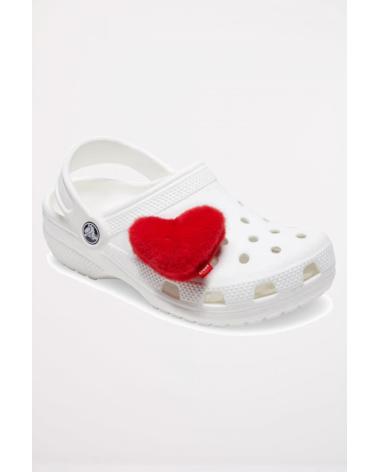 CROCS PINS MUJER MODELO RED FUZZY HEART COLOR ROJO MULTI CROCS PINS MUJER MODELO RED FUZZY HEART COLOR ROJO MULTI