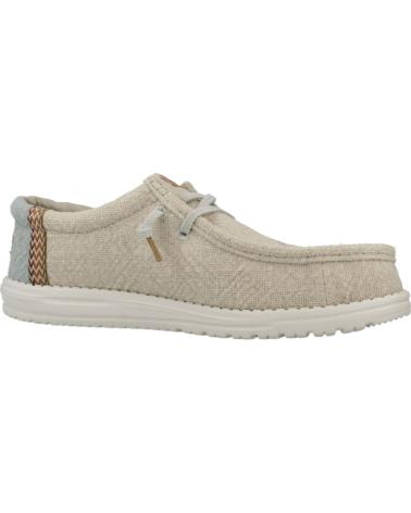 HEY DUDE INFORMALES HOMBRE MODELO WALLY JUTE COLOR BEIS STGRCR