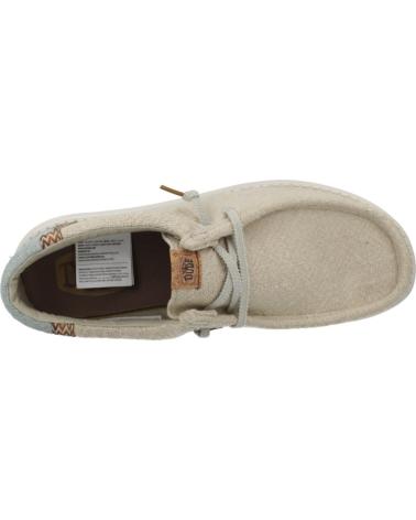 HEY DUDE INFORMALES HOMBRE MODELO WALLY JUTE COLOR BEIS STGRCR