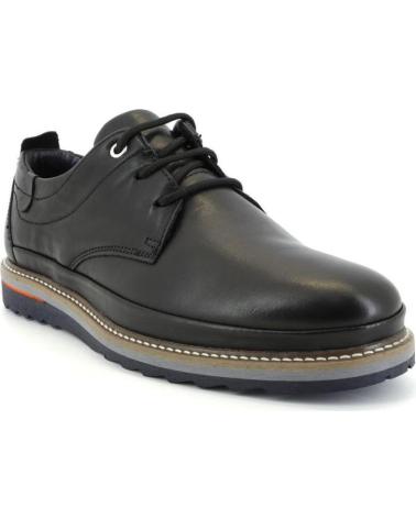 ZEN 8387 ZAPATOS CON CORDONES DE HOMBRE PIEL NEGRO