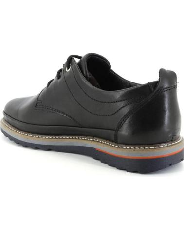 ZEN 8387 ZAPATOS CON CORDONES DE HOMBRE PIEL NEGRO